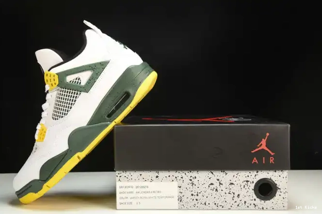 1st Kicks Shoes Duckman Jordan 257-255275 Oregon Retro Ducks 4 0625
